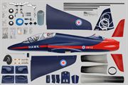 Picture of JDF02 – BAE HAWK SCALE 1:6 ¼  ARF EDF 120MM