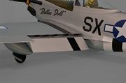 Picture of PH185 - MUSTANG P51 GP/EP 50-61 CC SCALE 1:5 ¼ ARF