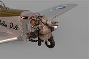 Picture of PH185 - MUSTANG P51 GP/EP 50-61 CC SCALE 1:5 ¼ ARF